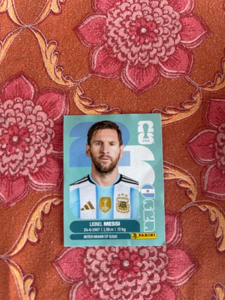 Cromo Messi Panini Mundial 2026