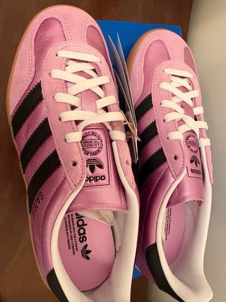 Adidas Gazelle Rosa y Negro