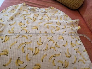 Blusa Kling Estampado Plátanos Talla 2