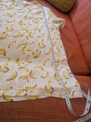 Blusa Kling Estampado Plátanos Talla 2