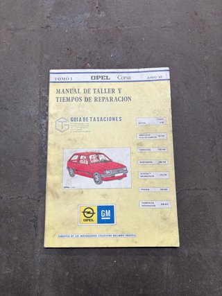 Manual Taller Opel Corsa Tomos I y II - Junio 1983