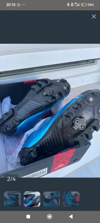 Zapatillas Spiuk XC-5 MTB Talla 43 con calas
