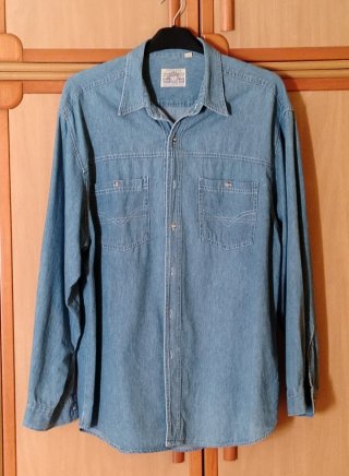 Camisa Vaquera Hombre Talla XXL