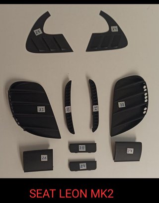 452-REJILLAS SEAT LEON IBIZA CUPRA FR ETC