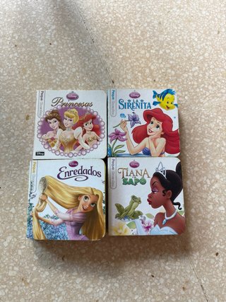 Pack de mini libros de princesas