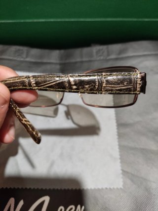 Gafas de Sol Purificación García Marrón/Dorado