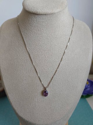 Collar Amatista Natural.