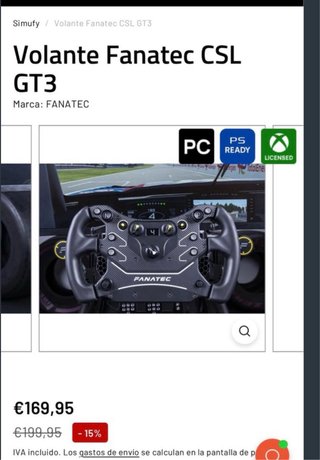 Pedales Fanatec