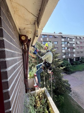 Trabajos Verticales - IRATA certificado.