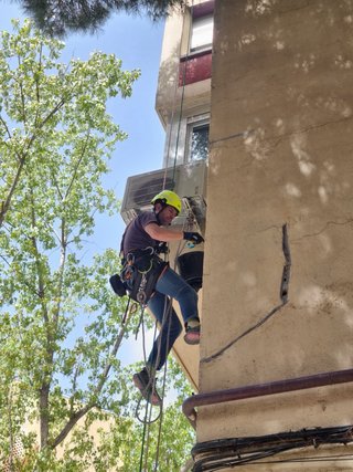Trabajos Verticales - IRATA certificado.