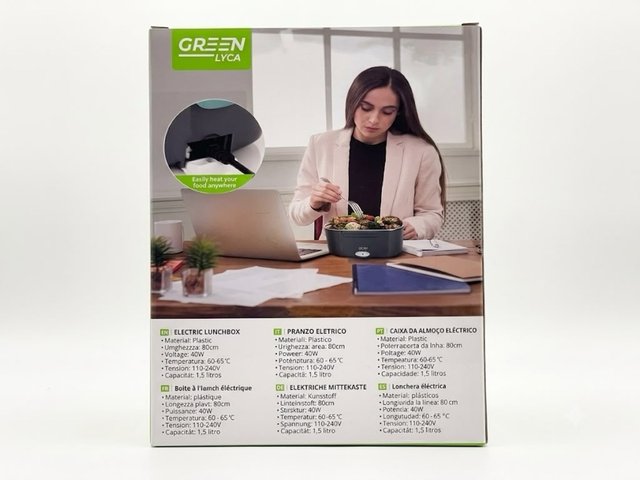 Fiambrera Eléctrica - Calienta tu comida 40w