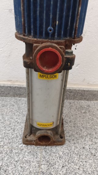 Bomba de agua industrial