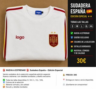 Sudadera España Edición Especial