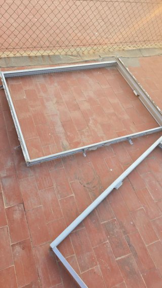 Lote Ventanas y Puerta de Aluminio (Completas)