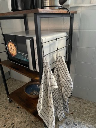 Mesa auxiliar cocina 3 estantes
