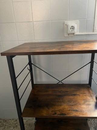 Mesa auxiliar cocina 3 estantes