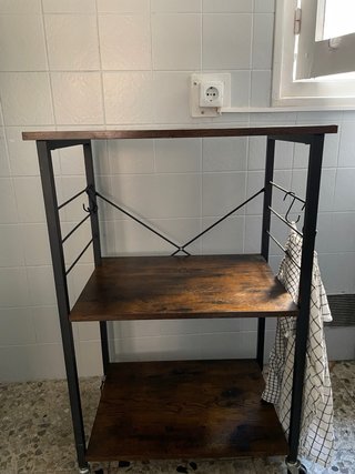 Mesa auxiliar cocina 3 estantes