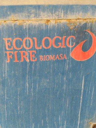 Generador aire caliente biomasa