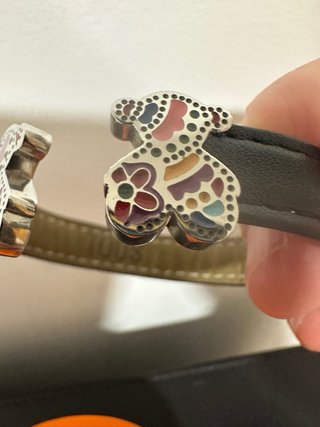 Pulsera Tous Oso Multicolor Negra