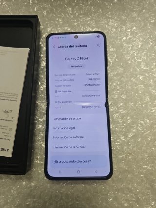 Samsung Galaxy Z Flip4 256GB Negro