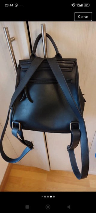 Mochila Negra Paco Martinez