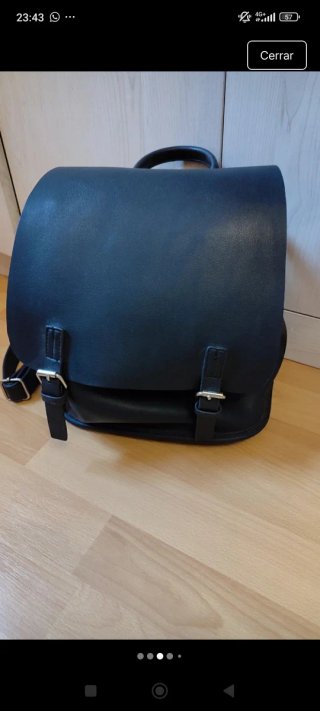 Mochila Negra Paco Martinez