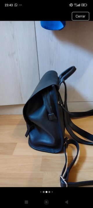 Mochila Negra Paco Martinez