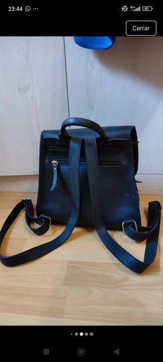 Mochila Negra Paco Martinez