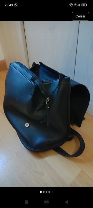 Mochila Negra Paco Martinez