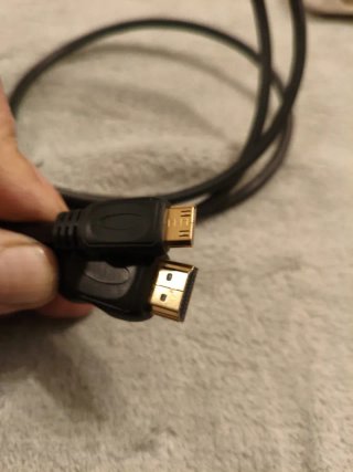 Cavo HDMI a Mini HDMI 1,5 m dorato Ethernet