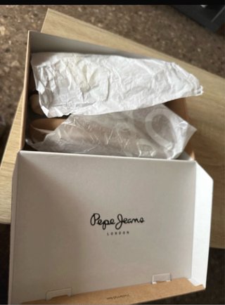 Zapatillas Pepe Jeans marrones y bronce