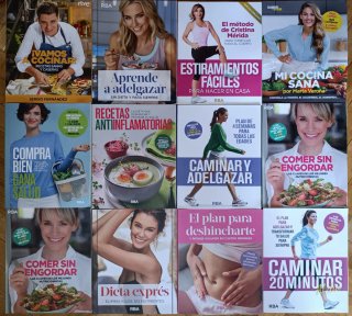 Lote Libros Cocina