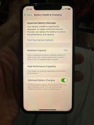 iPhone X Dorado