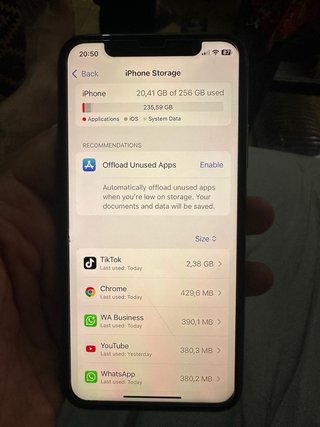 iPhone X Dorado