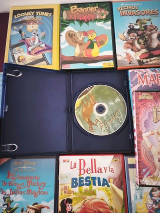 Lote de Películas DVD Infantiles