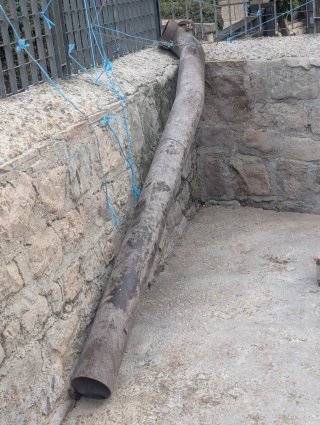 Tubo chimenea hierro