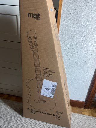 Guitarra Clásica Negra