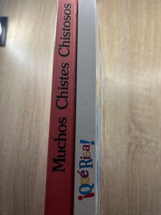 Pack 2 libros(muchos chistes chistosos y que risa)