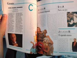 Revista La Esfera 1990 Pedro Almodóvar, cine negro