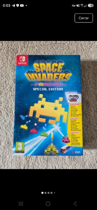 Nintendo Switch Space Invaders Forever Edición Esp