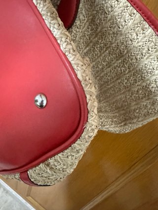 Bolso Tous Beige y Rojo