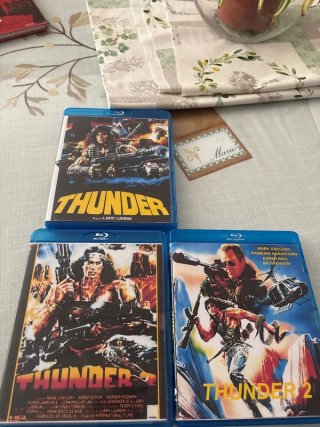 Trilogía Thunder Blu-ray ( 5€las 3)