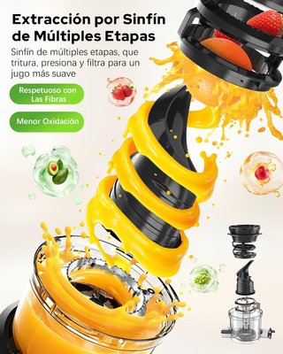 Extractor Zumos WIE 300W Boca XL 135mm