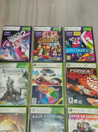Pack Xbox 360 / Kinect + Lips + 16 Juegos