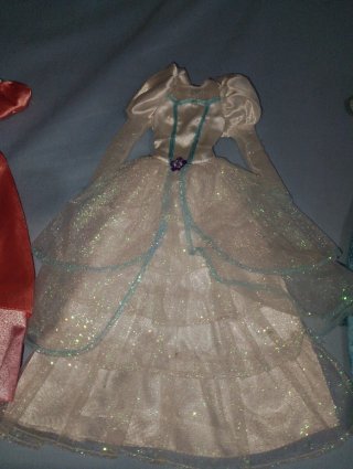 Pack 3 Vestidos Muñecas Disney Princesas