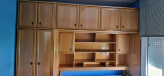 Armario con cama nido y mueble