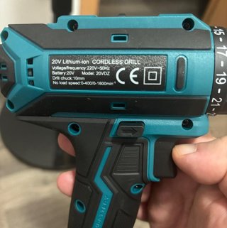Taladro Atornillador 20V con 2 Baterías