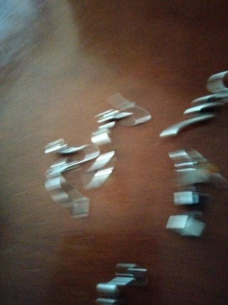 Lote de pendientes de plata
