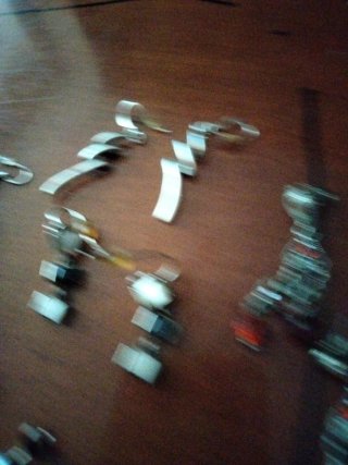 Lote de pendientes de plata
