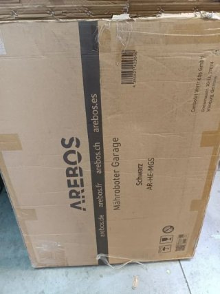 Arebos Garaje robot cortacésped | 102 x 79 x 46 cm